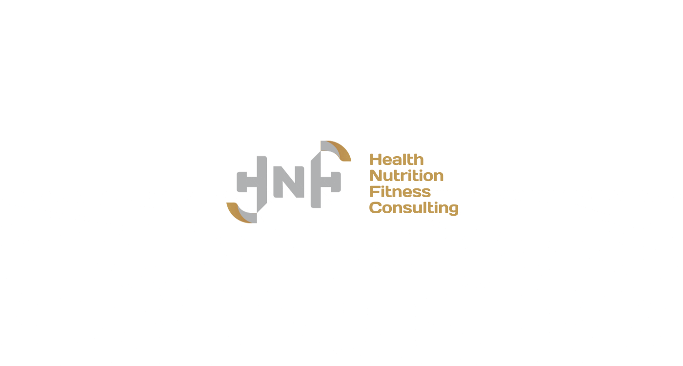 Health nutrition fitness gym Consulting gold black ambigram dubai Mockup UV complexity