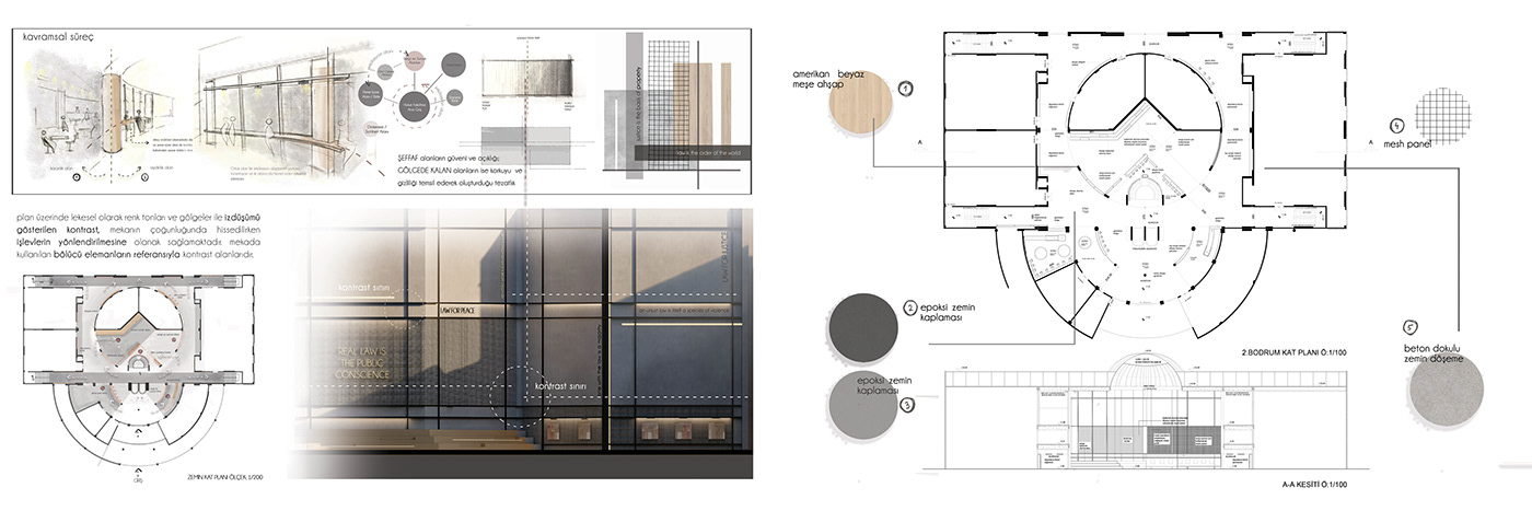Brutalism design Drawing  law mesh modeling modern Project Render renovation