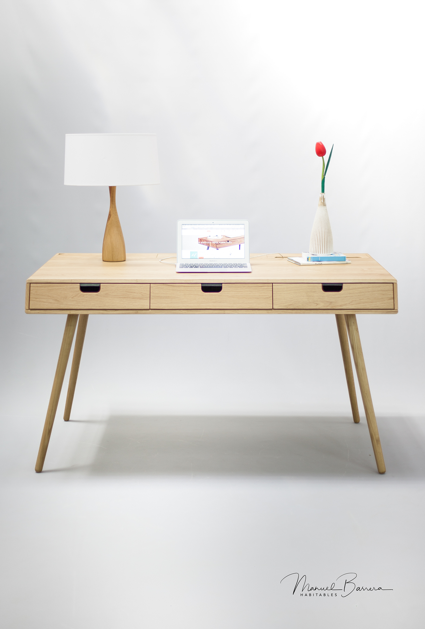 furniture oak wood desk