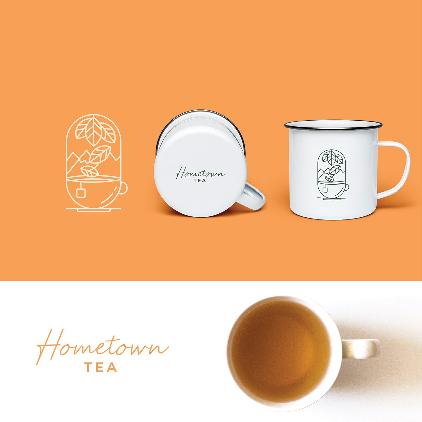 branding  graphic design  logo tea tea branding