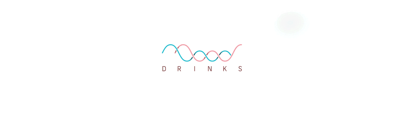 brand identity branding  CBD drinks gradient identity motion design process waves Web Design 
