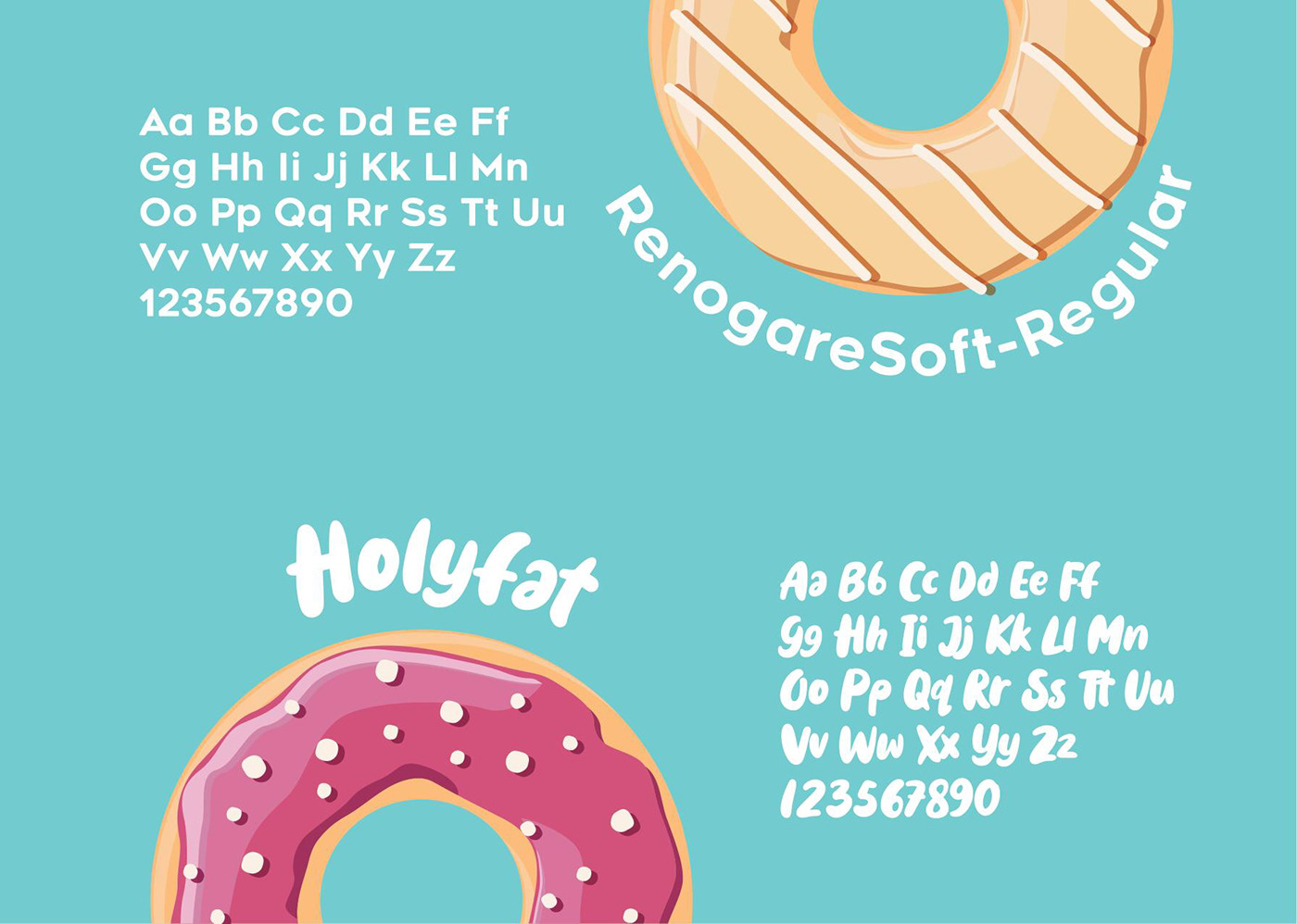 donut identity corporate brand identity