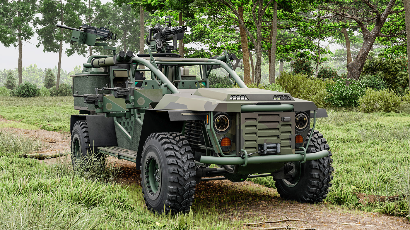 army car concept Military Truck Vehicle