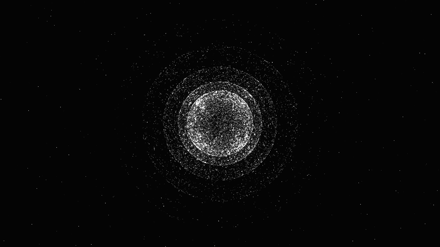 abstract algorithm generative JavaScript particle particles processing simulation sphere