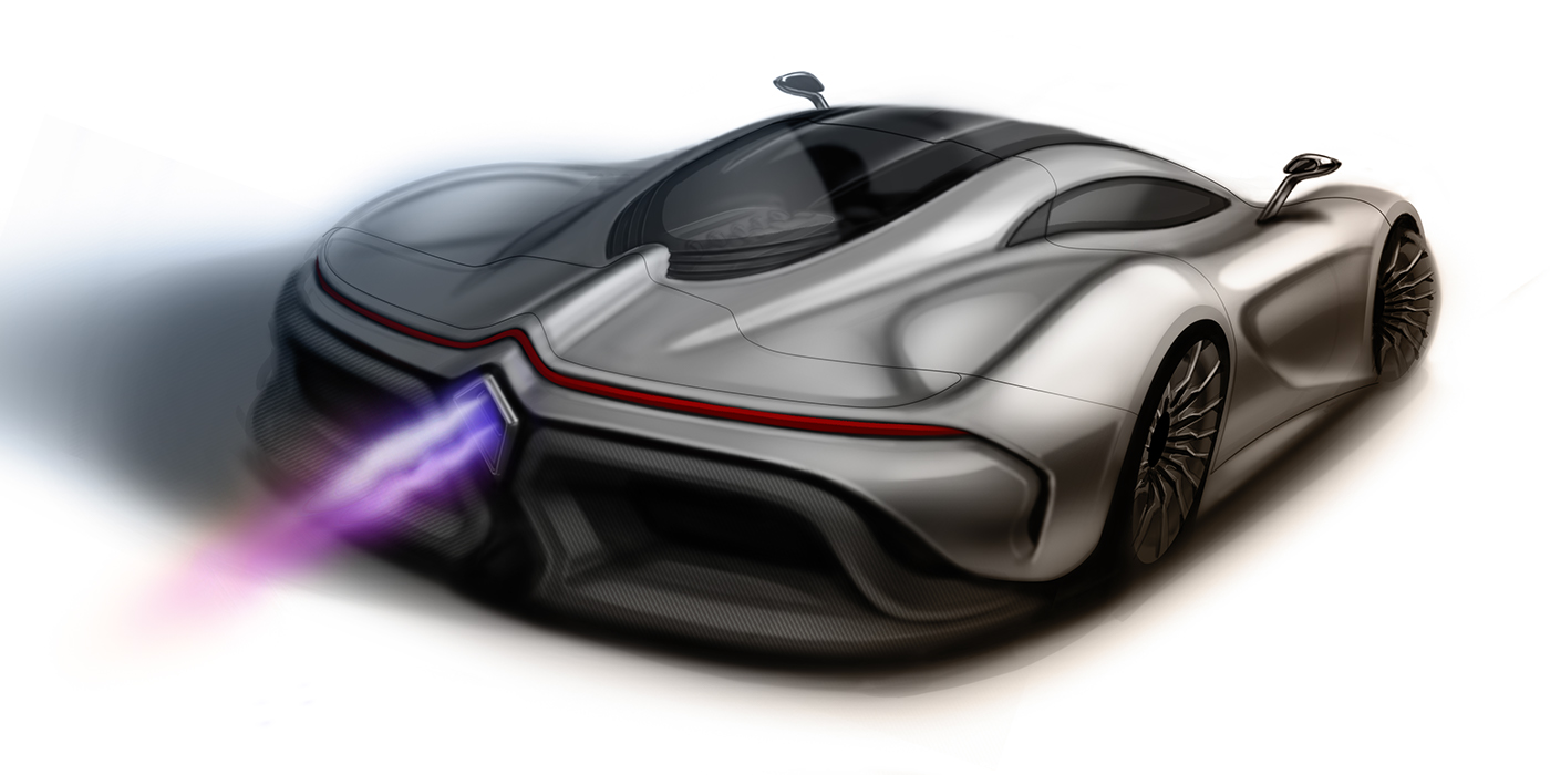 car supercar Cars Supercars photoshop sketching sketch automotive   Audi Porsche jaguar FERRARI BMW