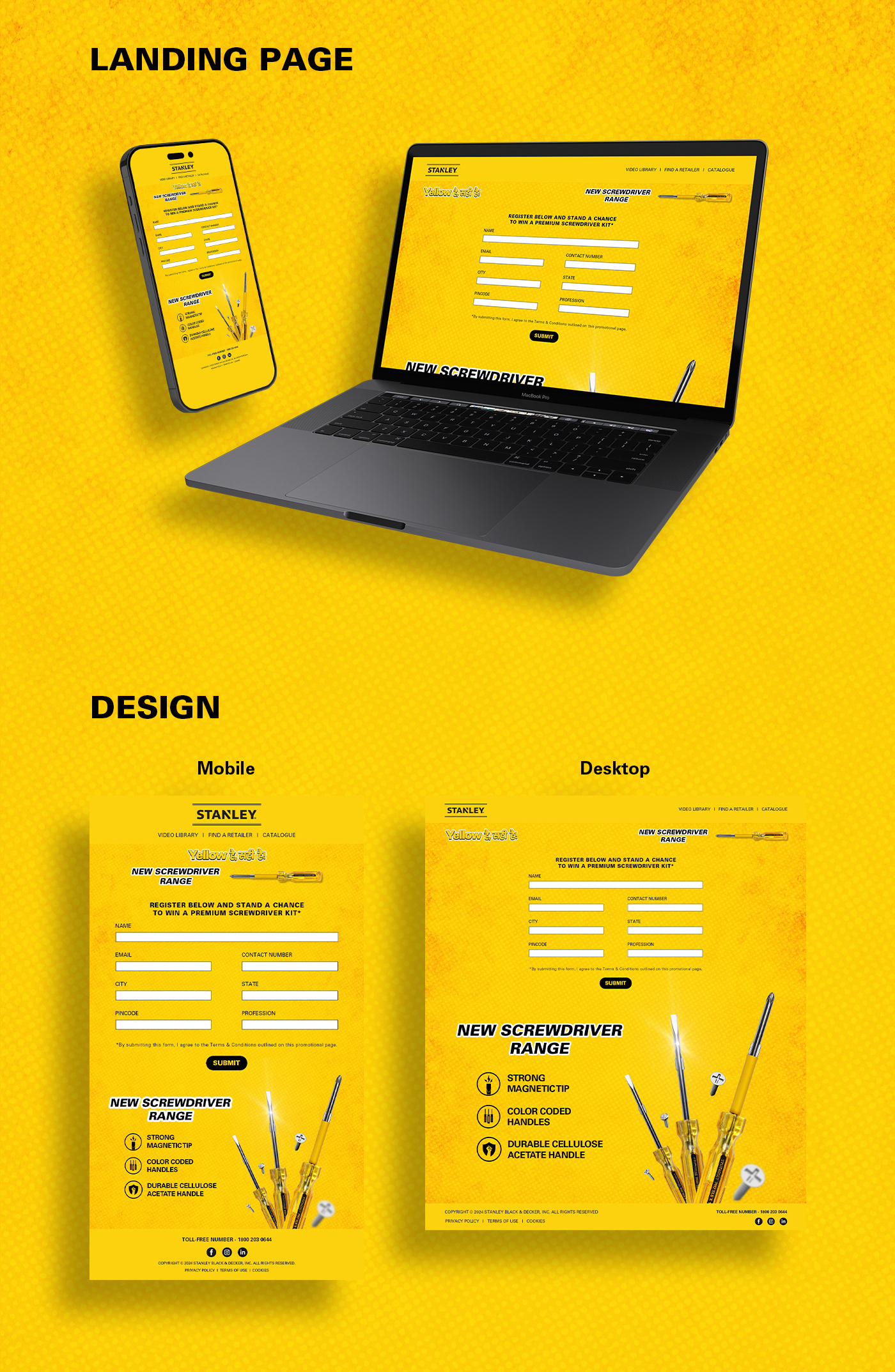 Stanley tools digital Digital Art  graphic design  ads designer India marketing   brand identity