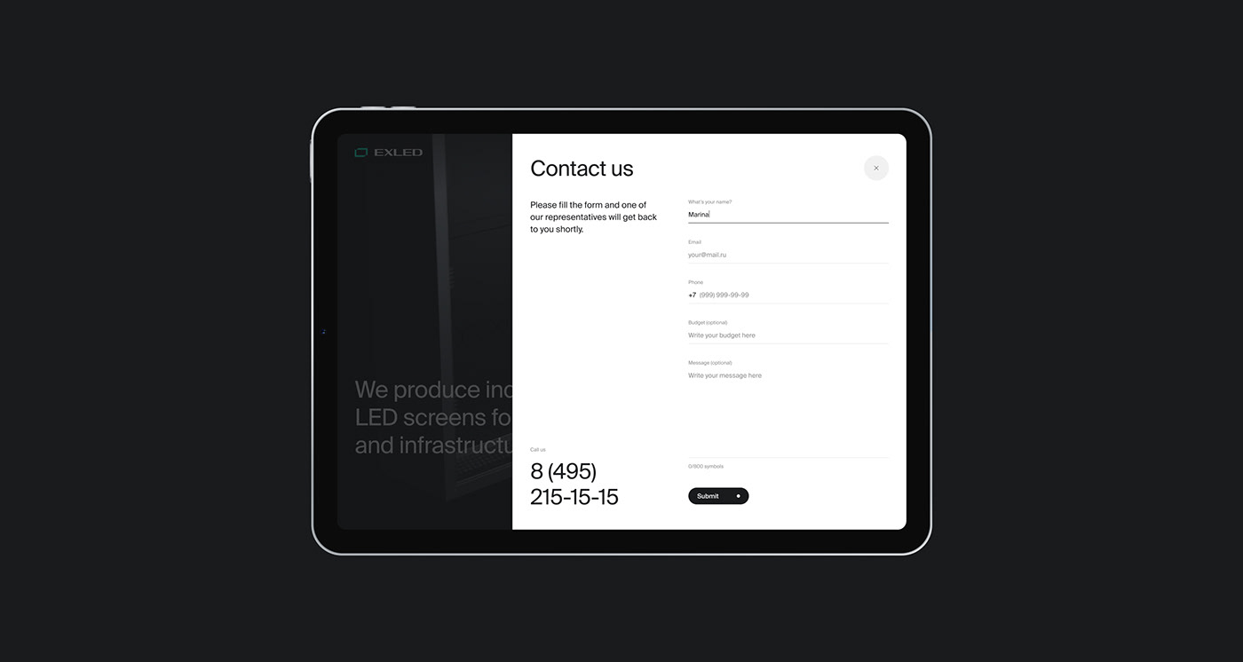 UI/UX user interface corporate brand identity 3D mobile Website user experience ui design led