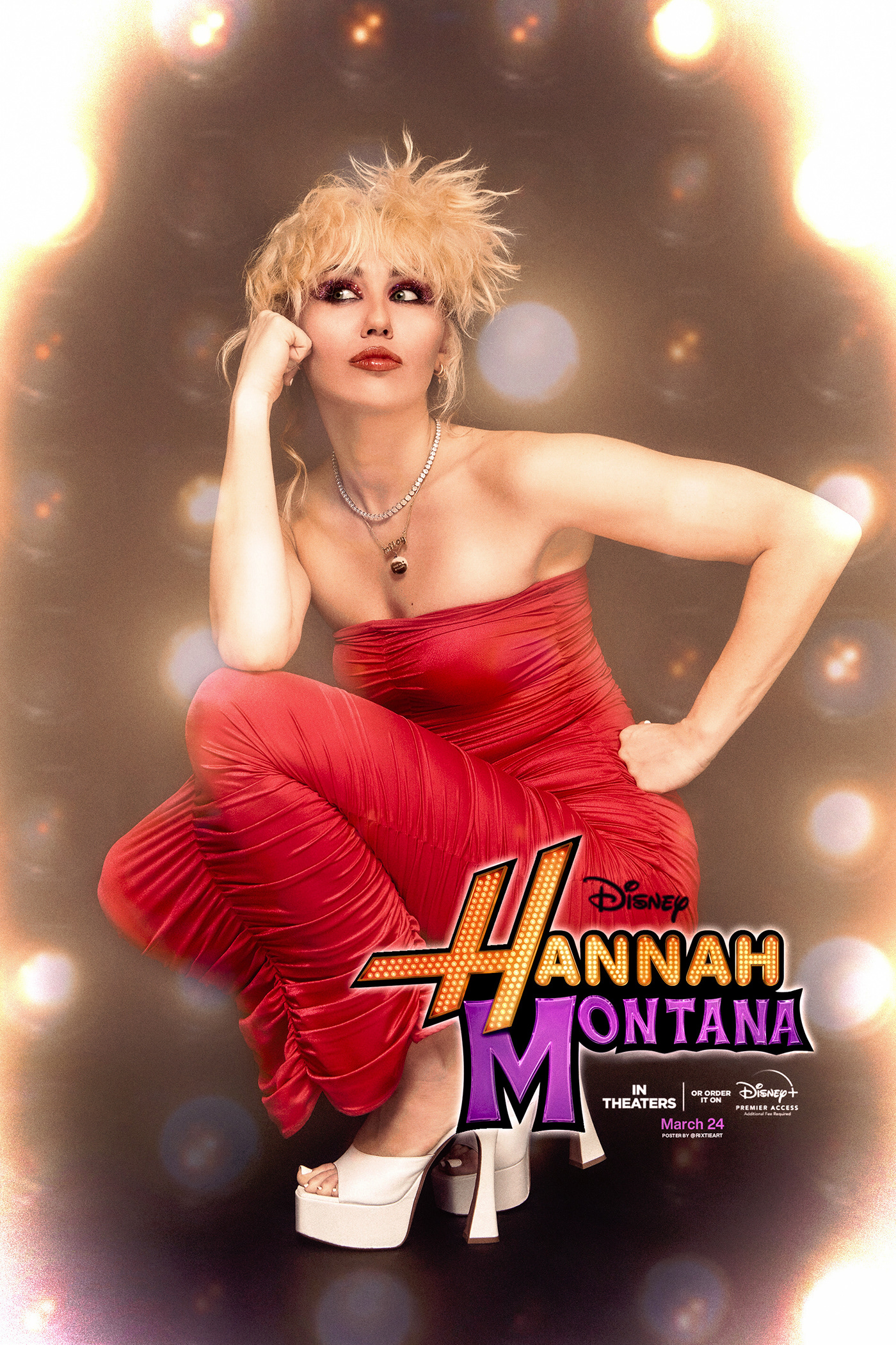 artwork fanart Hannah Montana miley cyrus poster tv series