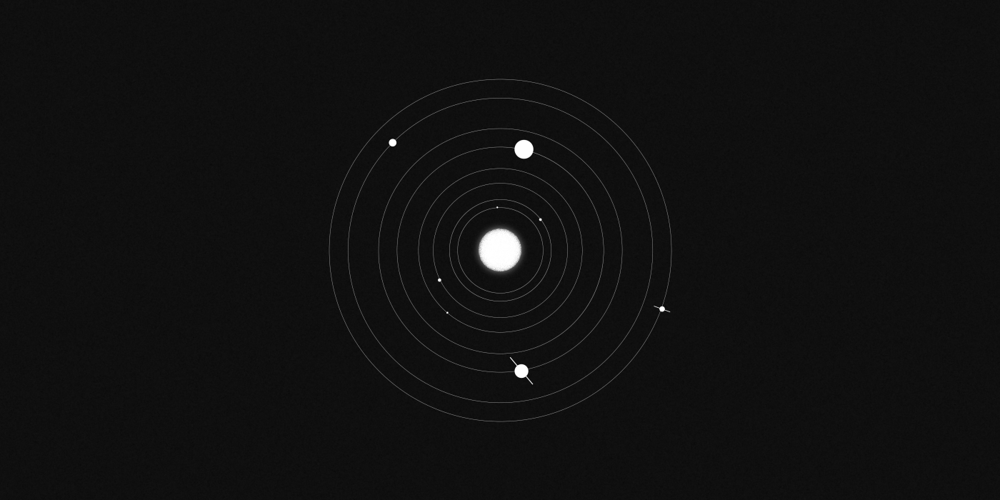 graphic design  typography   CD cover Space  solar system music bangbangeducation студентыbangbang black White