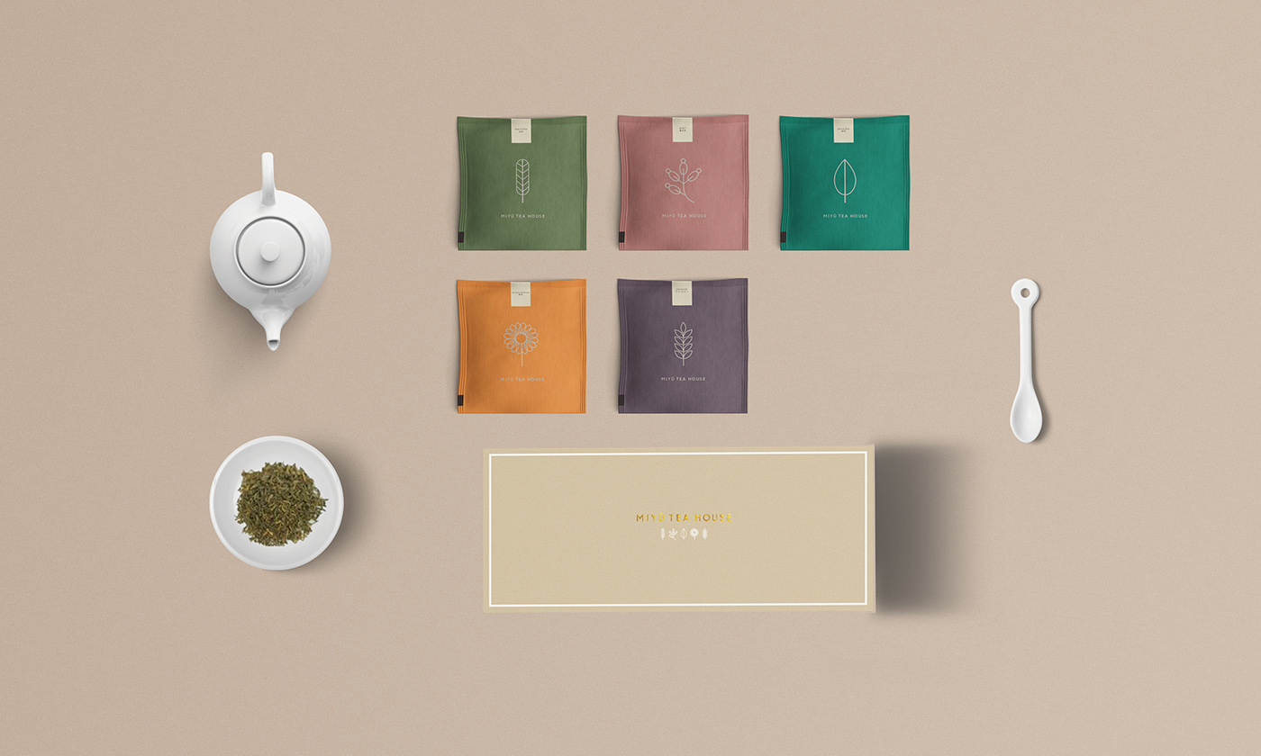 tea Packaging graphic design  branding 