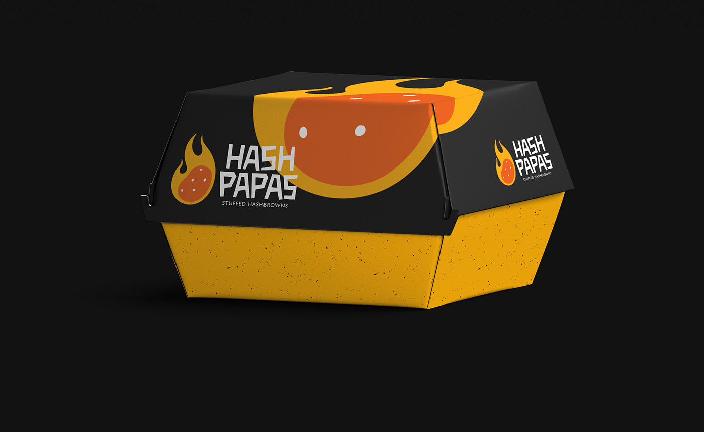 branding  visual identity ILLUSTRATION  Packaging Food  potato fire revolution breakfast egg