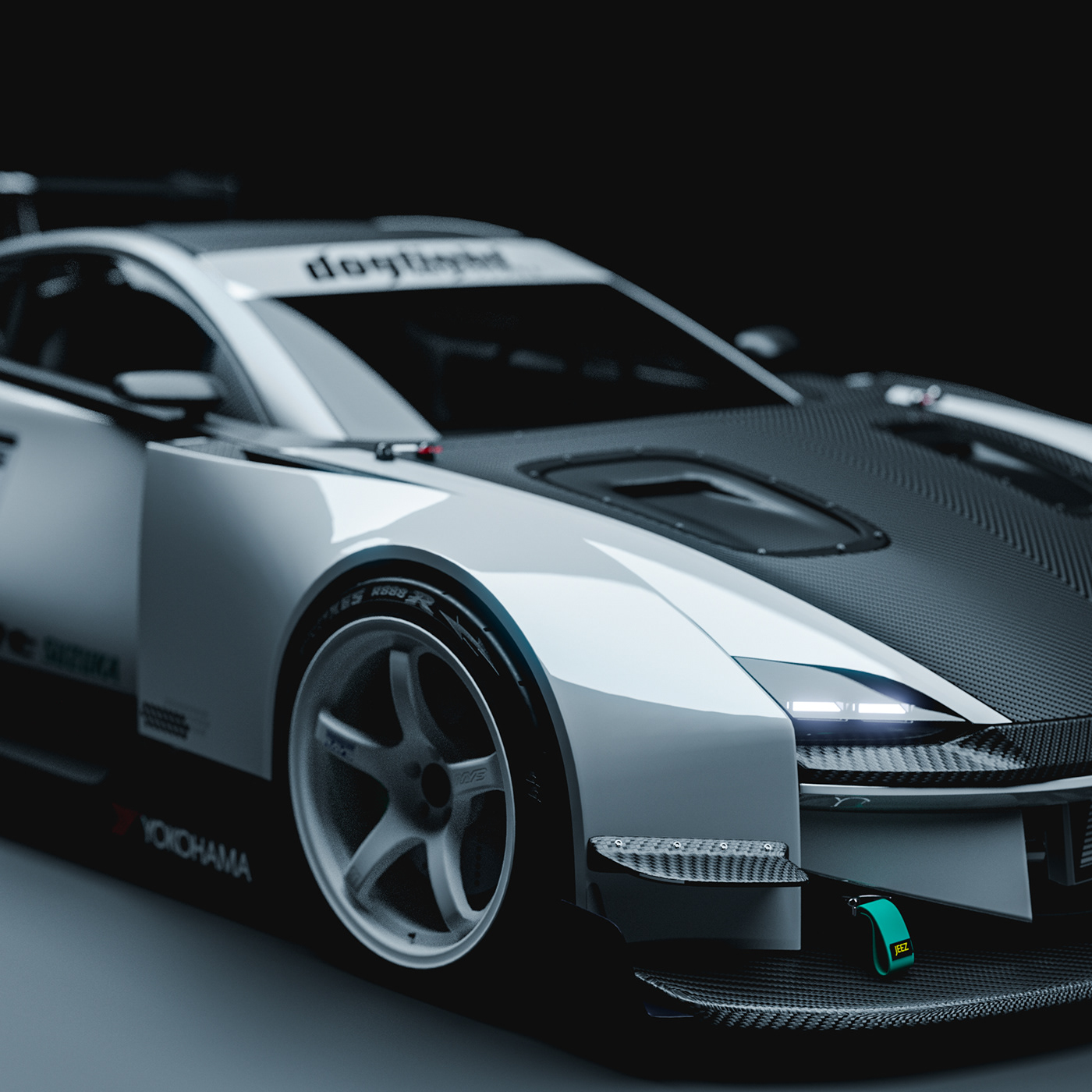 3D automotive   car CGI design exterior modern portfolio Render visualization