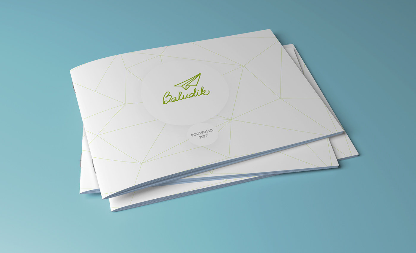 baludik business card leaflet book Roll-Up Mockup mockups-design.com