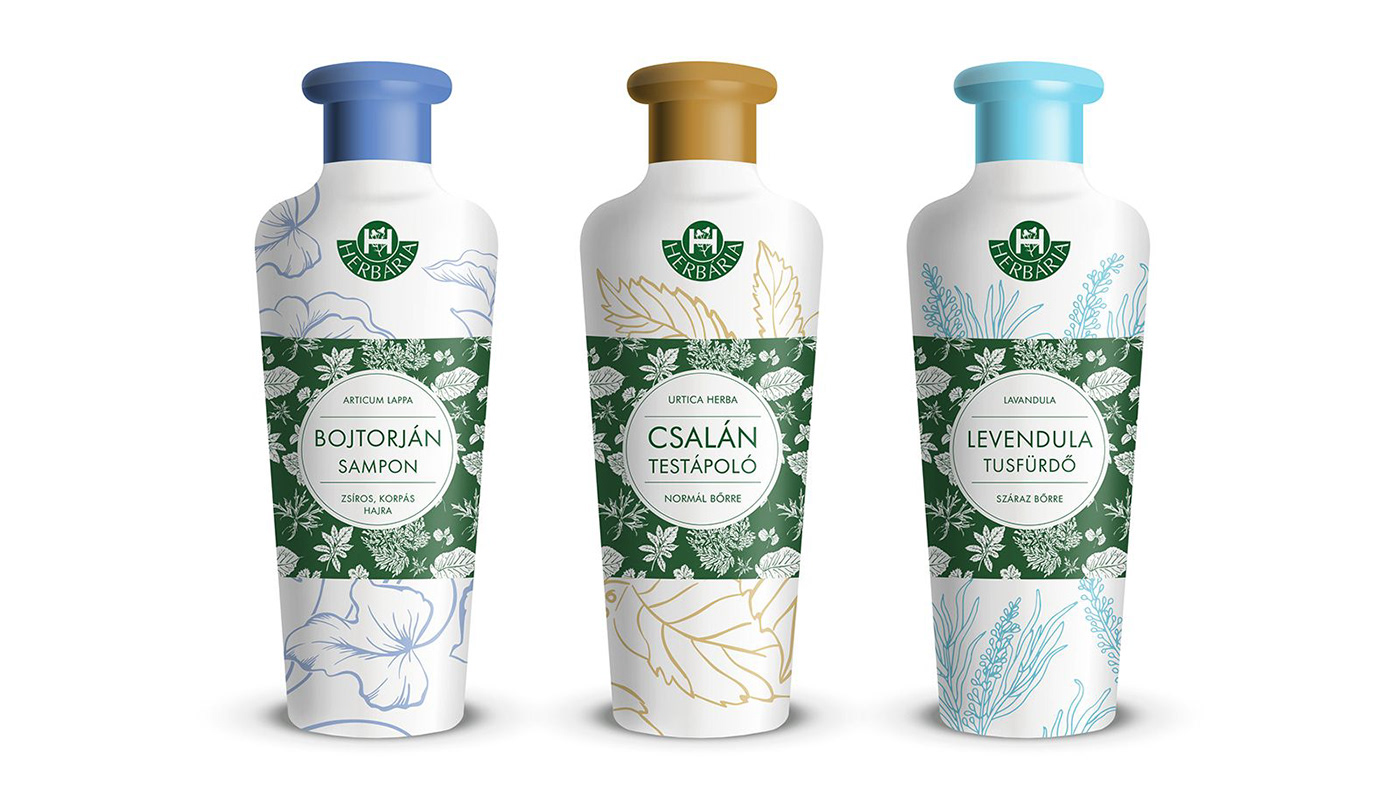 package redesign herbaria Body care