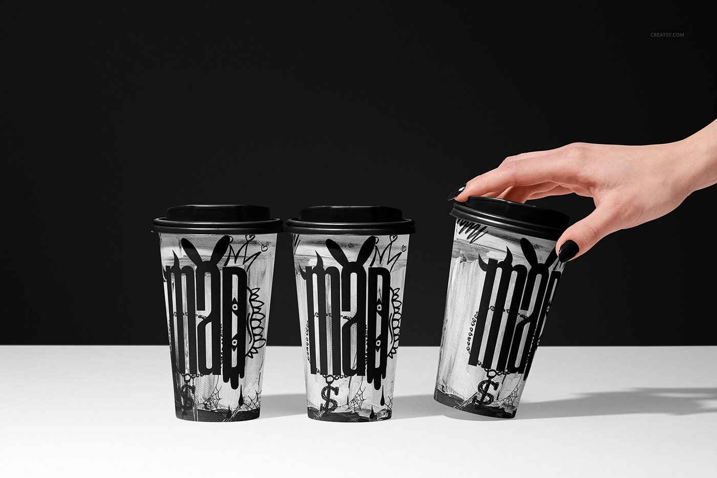 mock-up Mockup mockups template Packaging paper Coffee tea creatsy brand identity