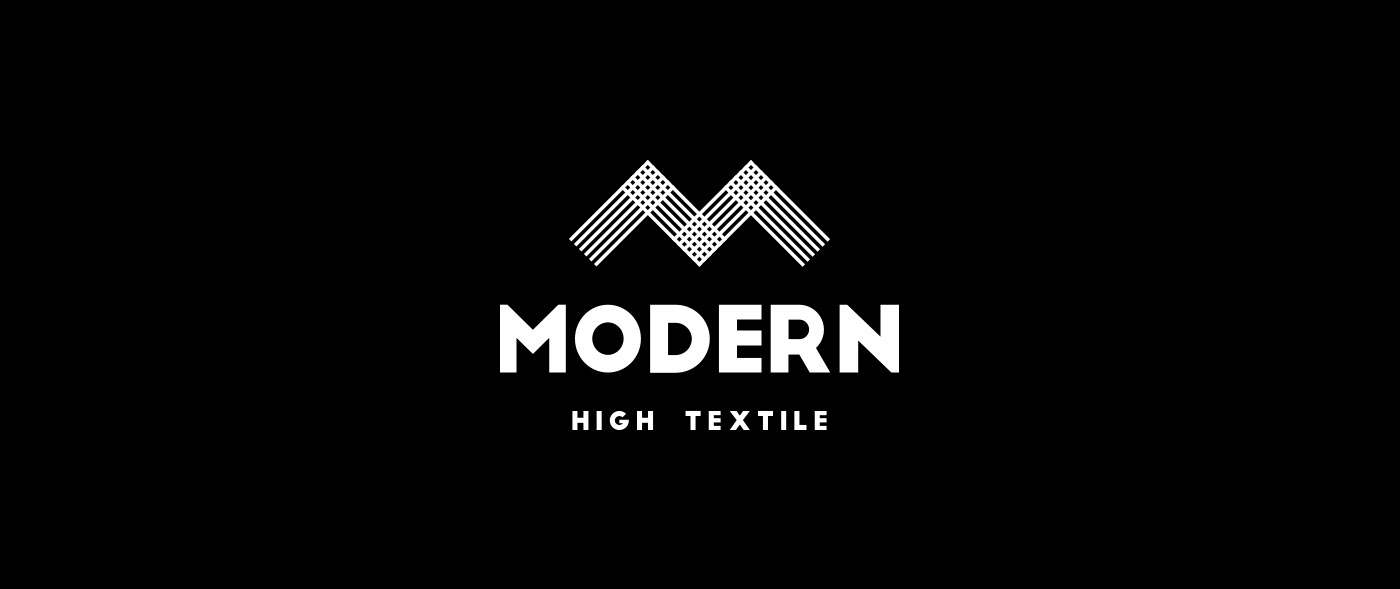 branding  textile company logo brand
