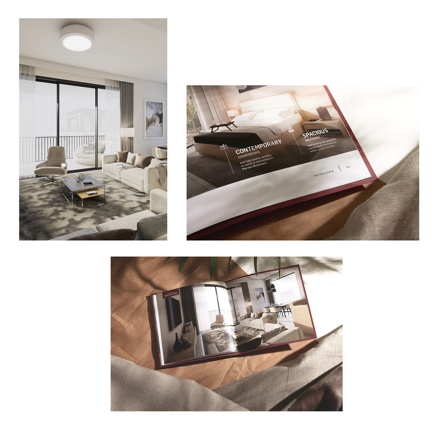 luxury brochure realestate apartments hotel Residence unifikat branding  Interior penthouse