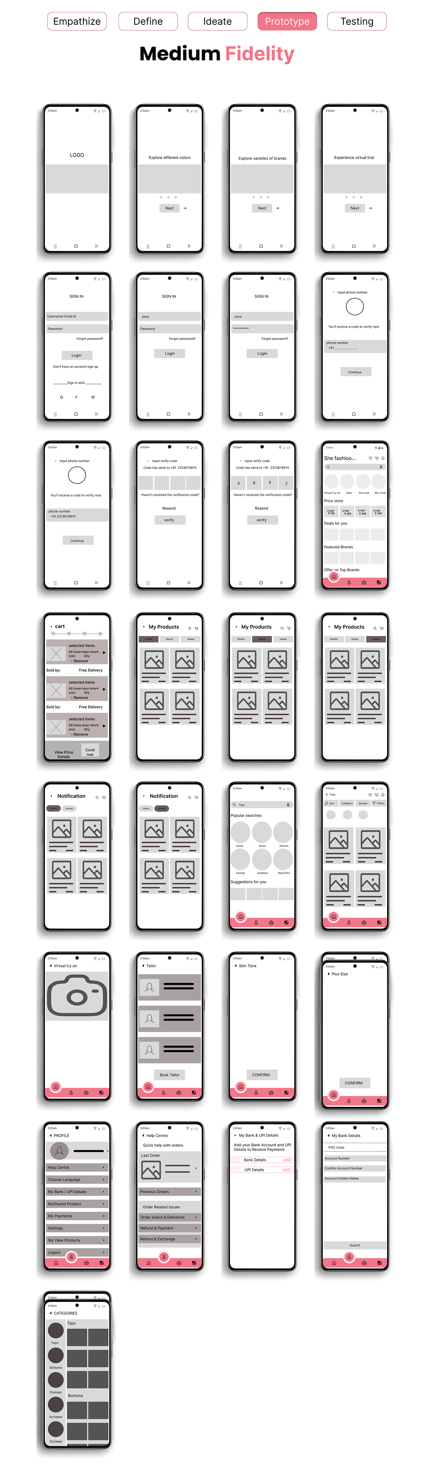 UX design UI/UX Figma ui design user interface Mobile app application user experience Interface mobile