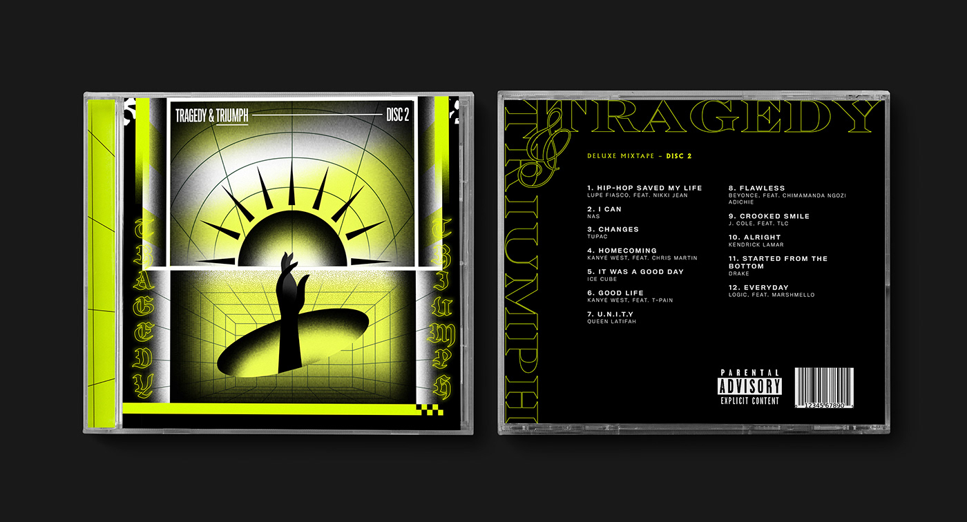 graphic design  Packaging product music Album design hip hop cd mixtape ILLUSTRATION  design