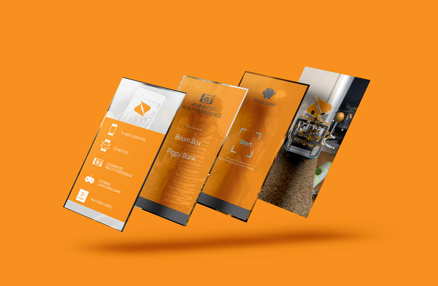 UI ux ux/ui app boost mobile graphic design  design brand