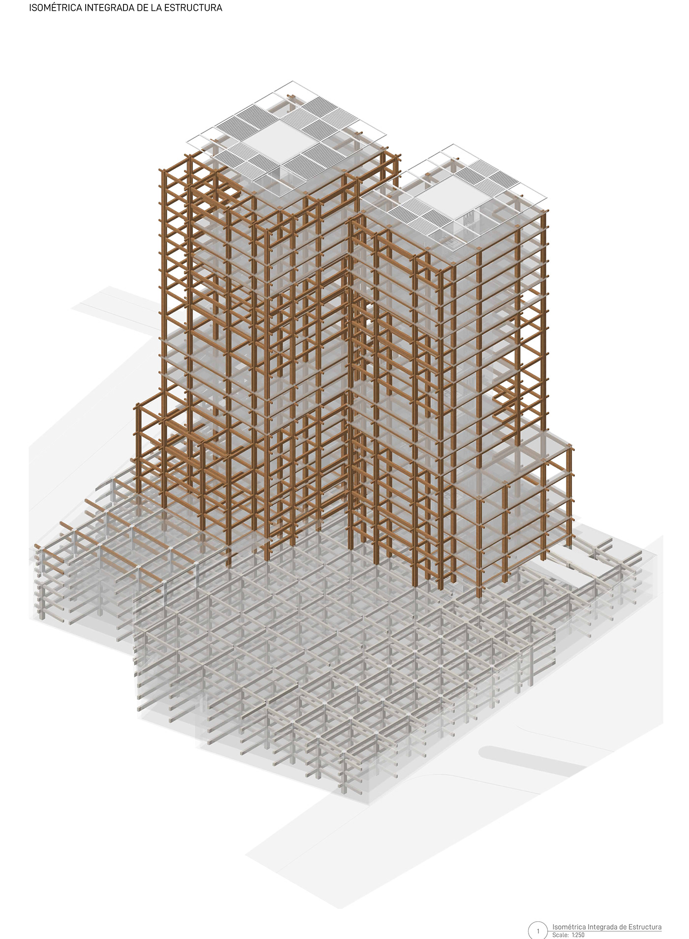 3D arquitectura business design interior design  modern professional Render tower