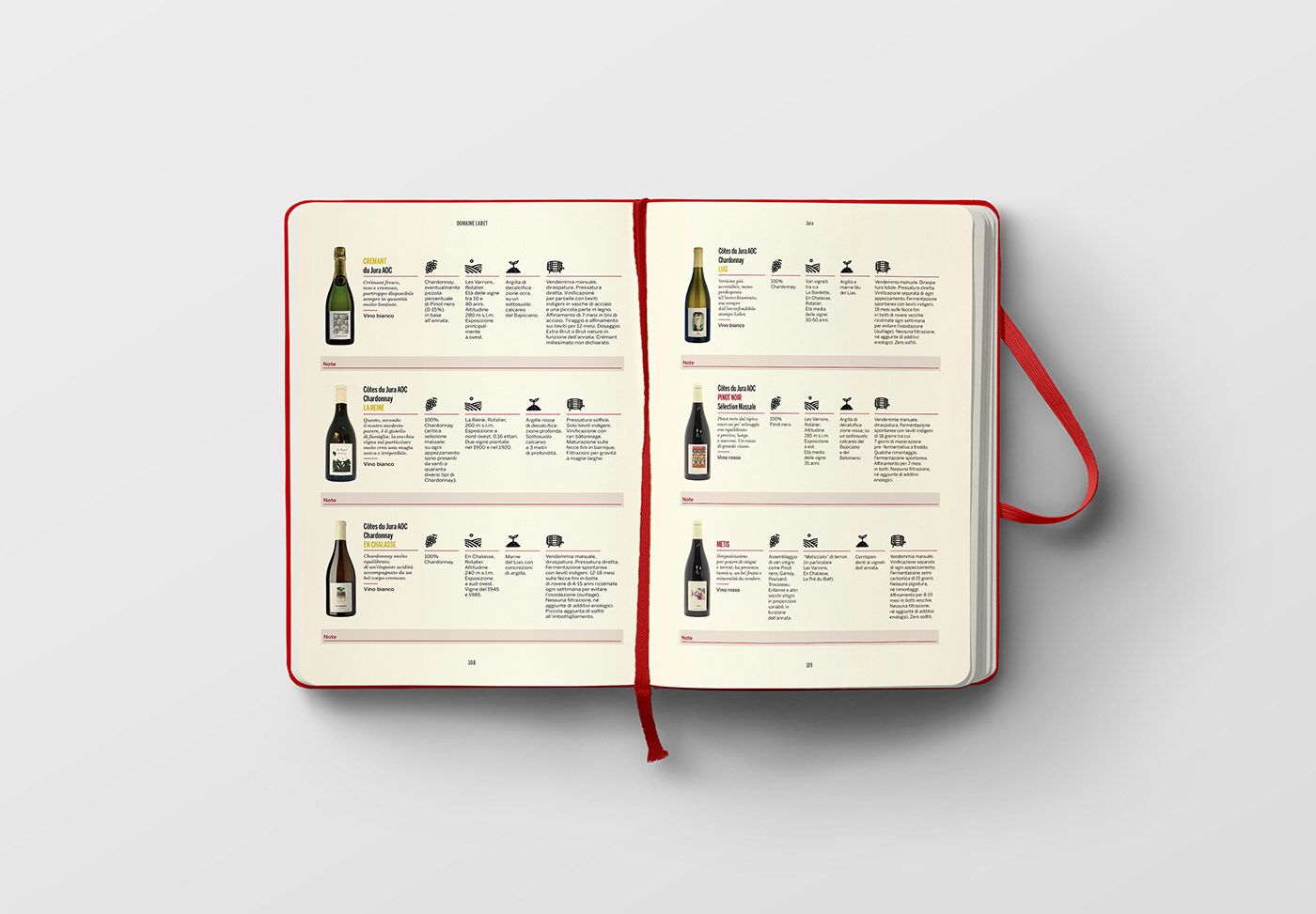 Catalogue graphic design  HORECA wine
