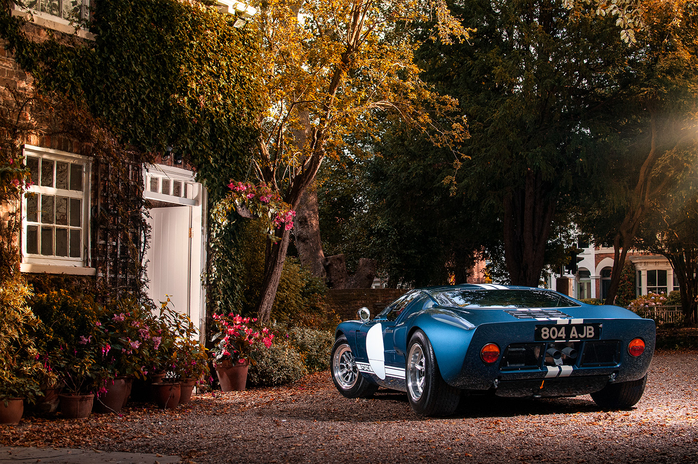 Budget camera Ford GT40 lighting Photography  sunset