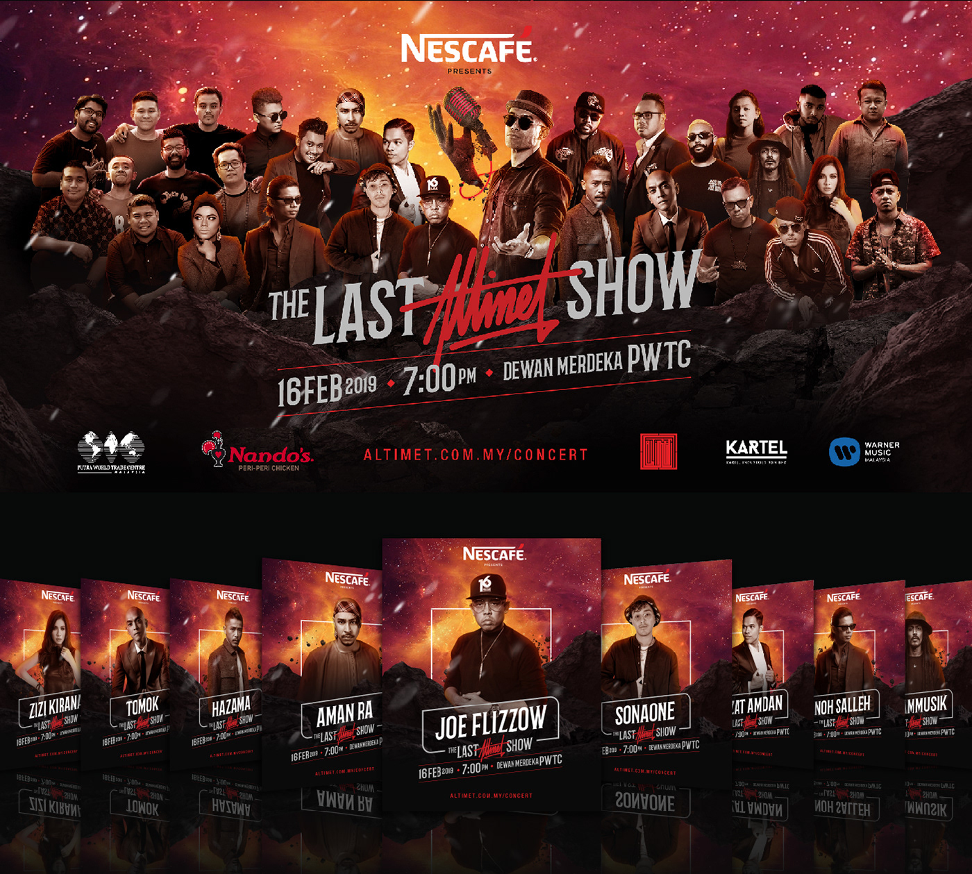 TLAS altimet The last show altimet last show concert design concert Event Design hip hop rap Joe Flizzow