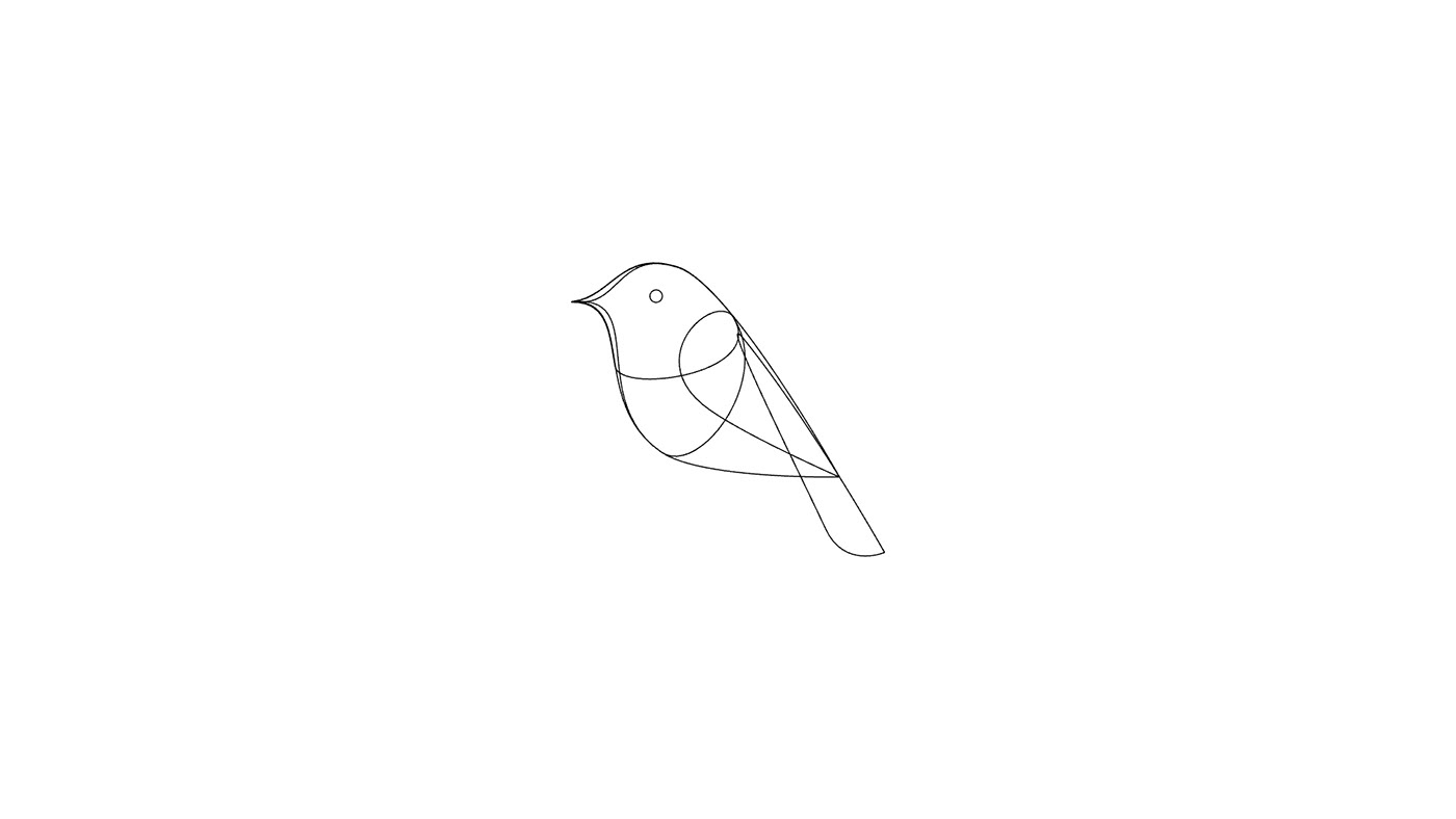 bird logos animal logos font logos no logo marks minimalist posters flower logos logo folio Minimalism Bird Graphics  minimalist logos