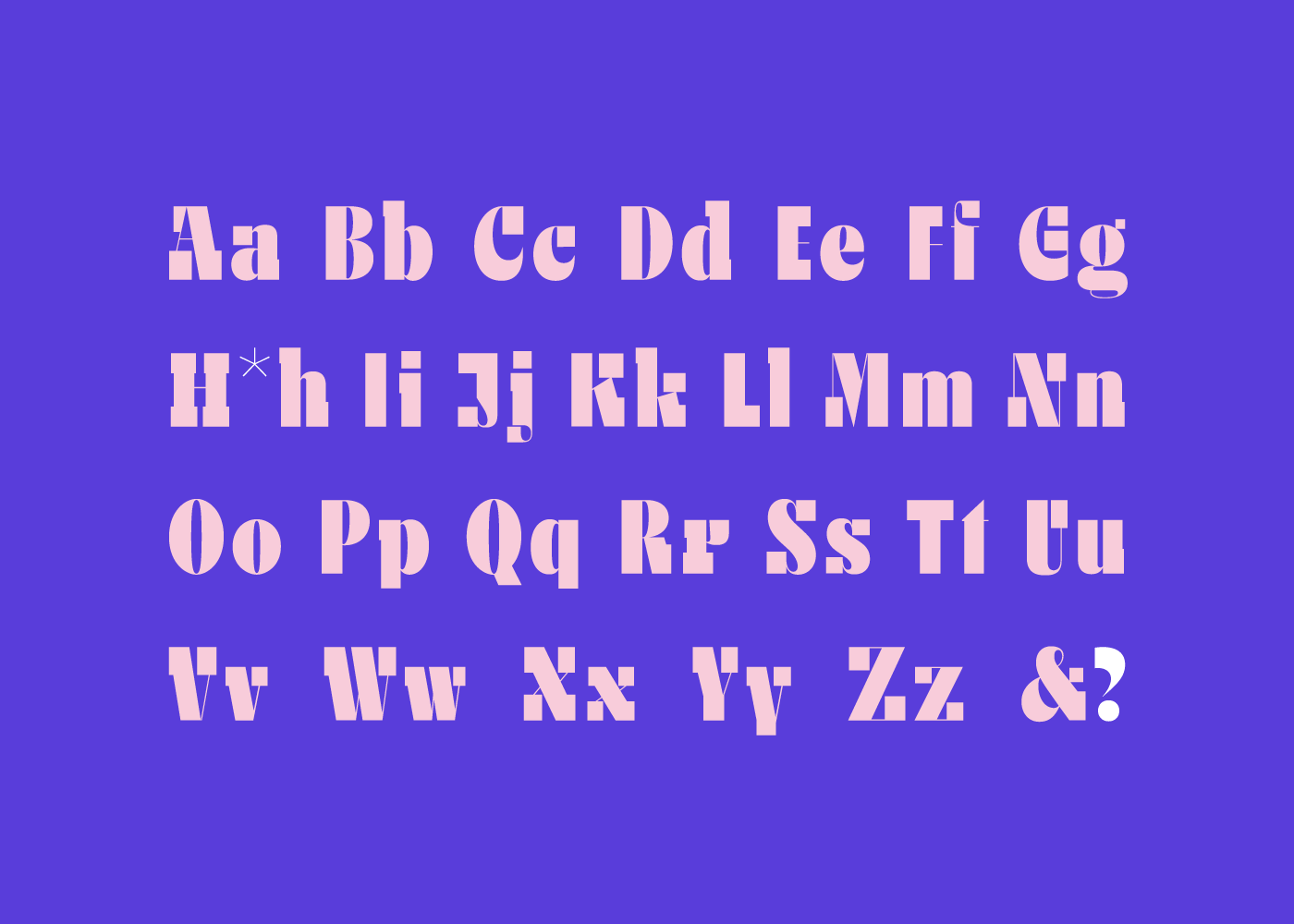 Display experimental font free new sans serif slab Typeface