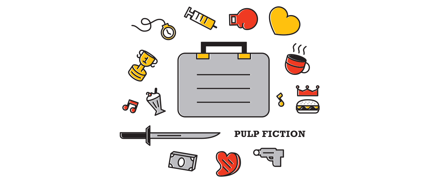 Pulpfiction Tarantino icons iconsystem plot