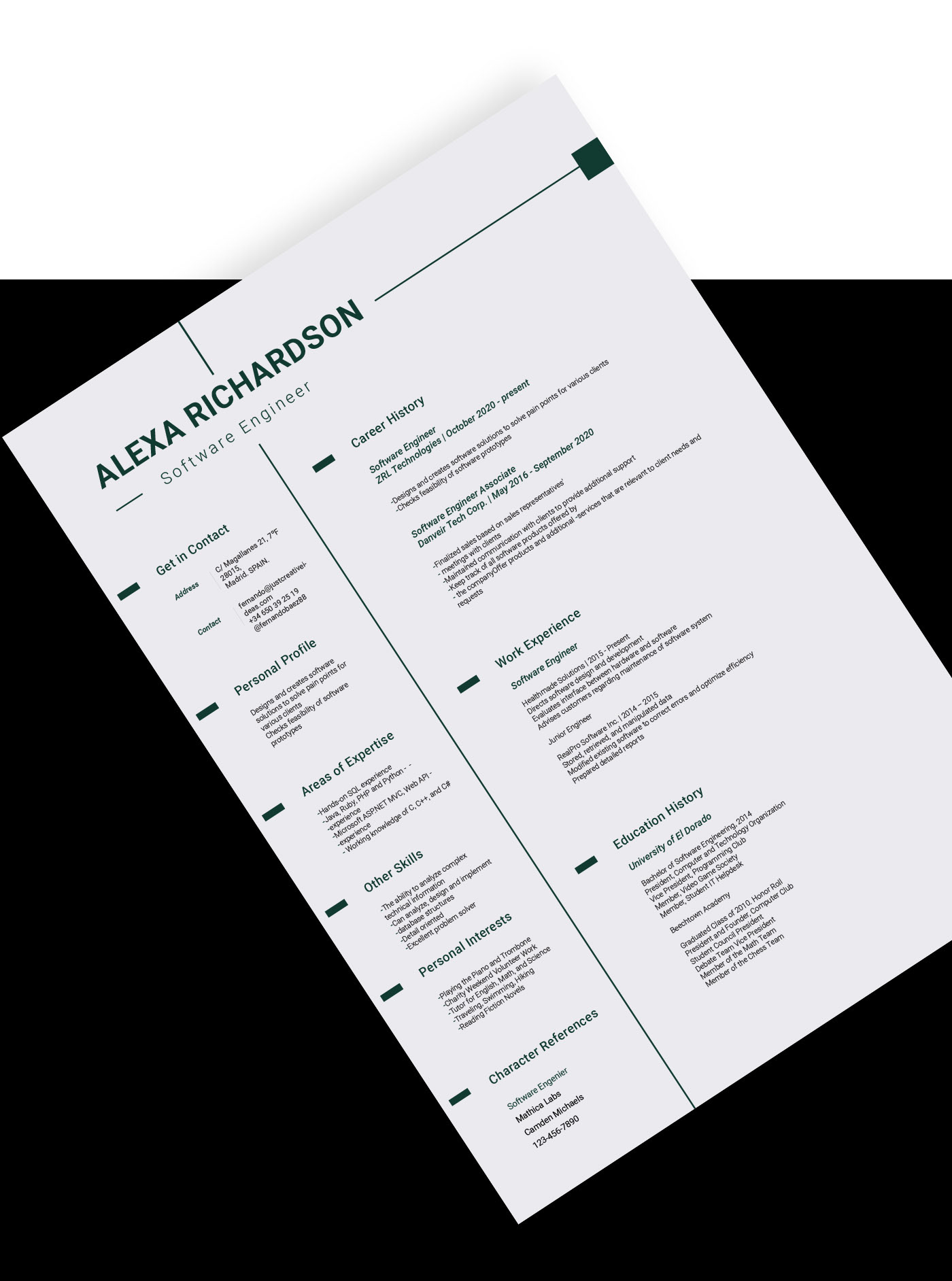 CV / RESUME professional cv resume clean Resume CV resume design resume indesign Resume Infographic resume minimal resume pages Resume Portfolio