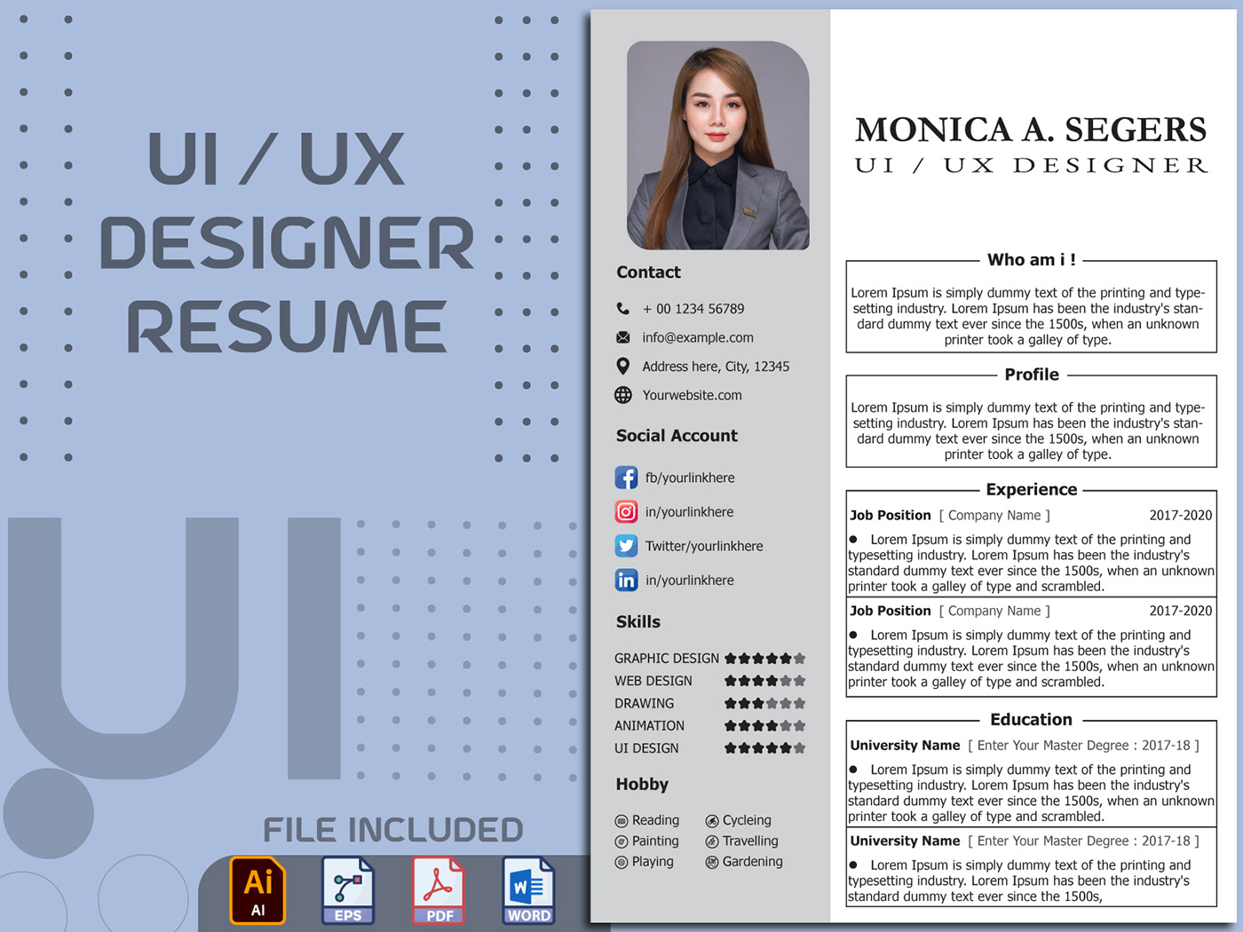 CV Mobile app UI ui design UI/UX uidesign user interface ux ux resume uxcv