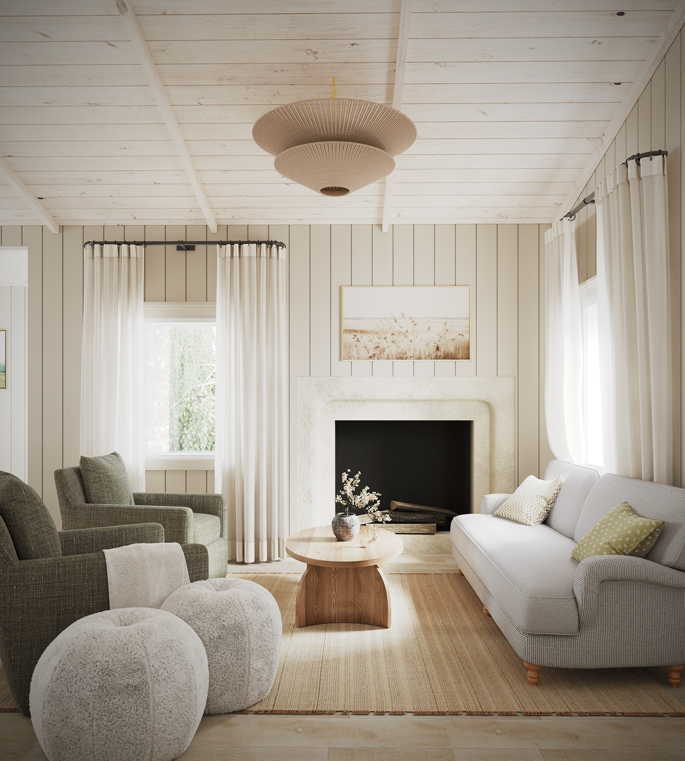 indoor architecture visualization interior design  modern Render 3ds max corona archviz CGI