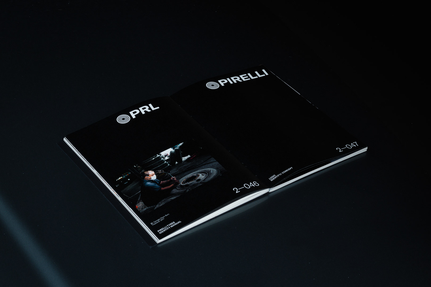branding  Cars editorial identity industry manual pirelli Project race Tyres