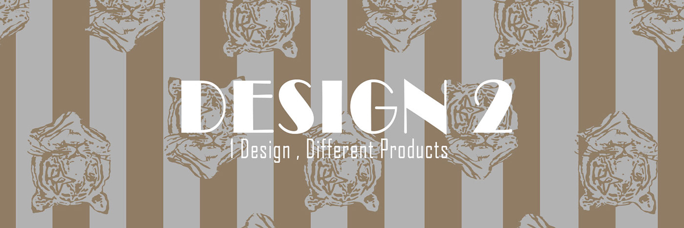 Fashion  ILLUSTRATION  tiger fabric print pattern design surface design textile