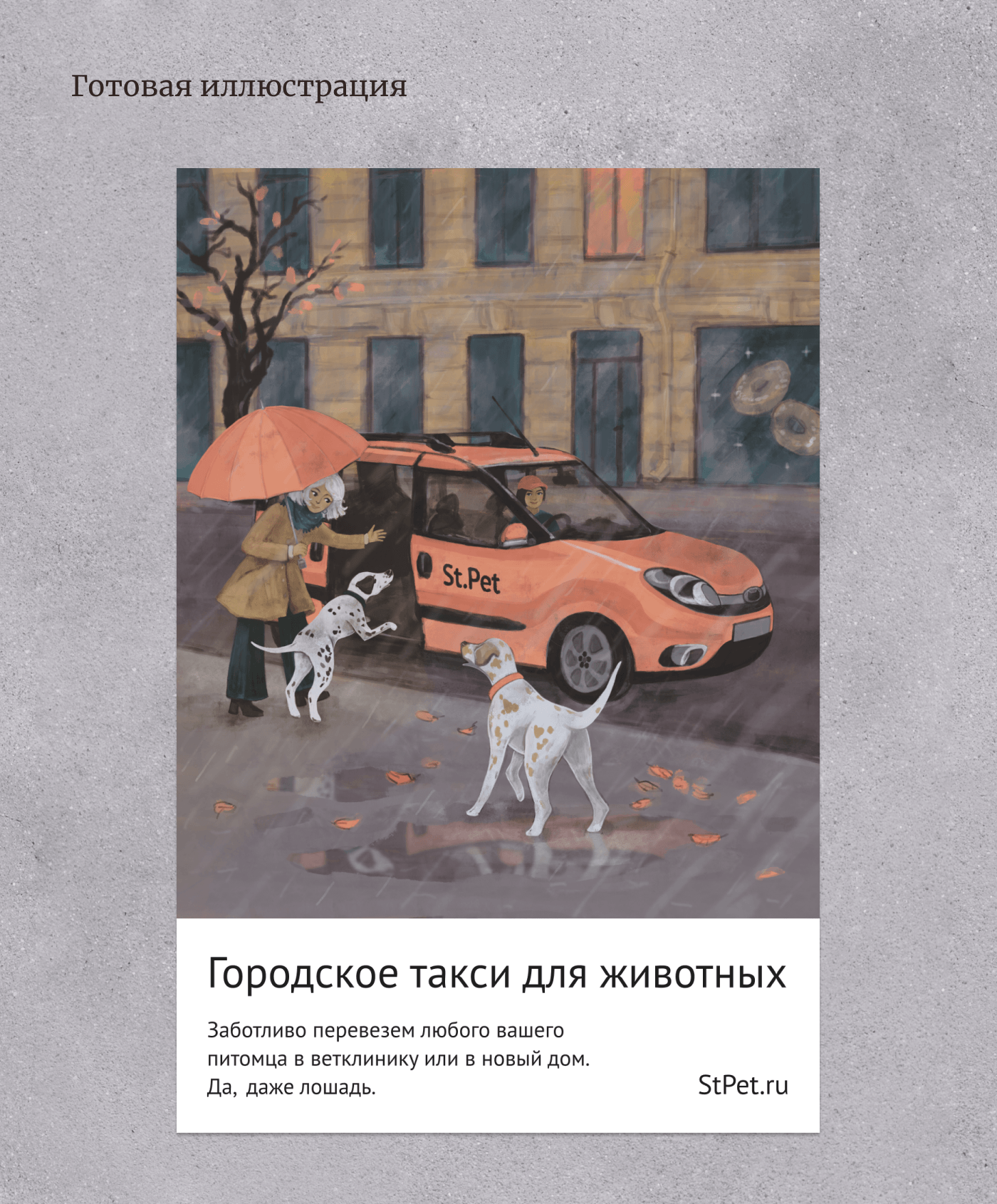 ILLUSTRATION  pets Saint-Petersburg Digital Art  digital illustration Procreate Character design  dogs dalmatian autumn