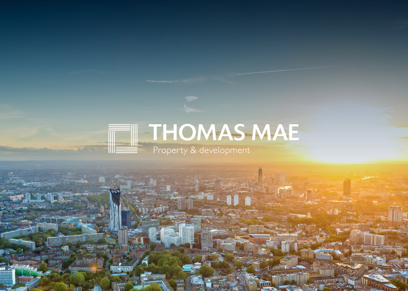 Thomas Mae Thomas Mae Rebrand Thomas Mae Branding property development Land and property Logo Design