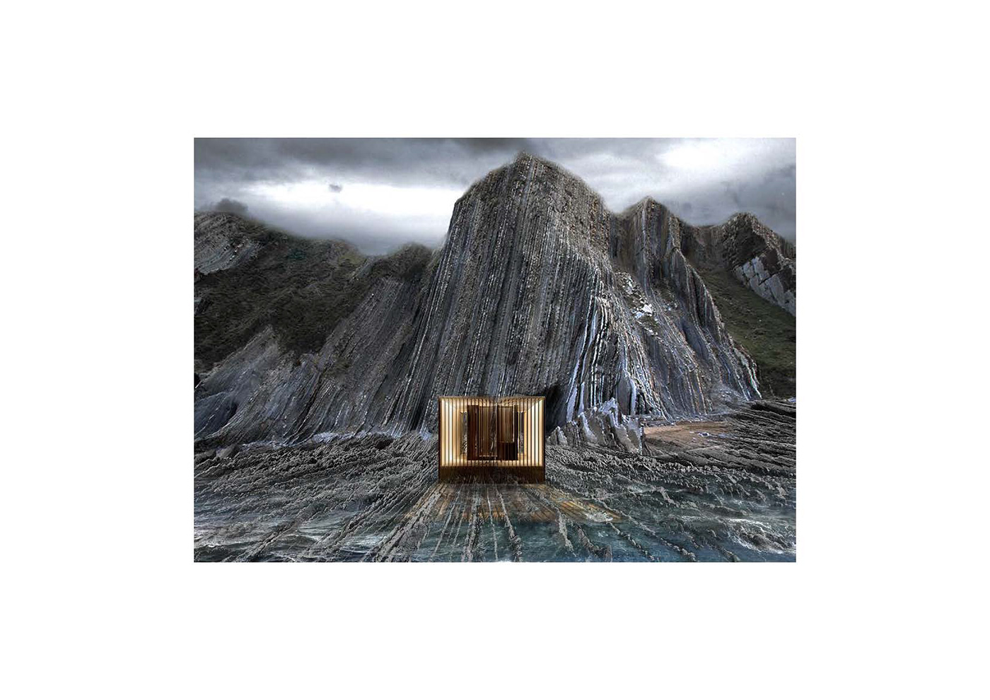 wood Landscape flysch basque country shelter Cabanon