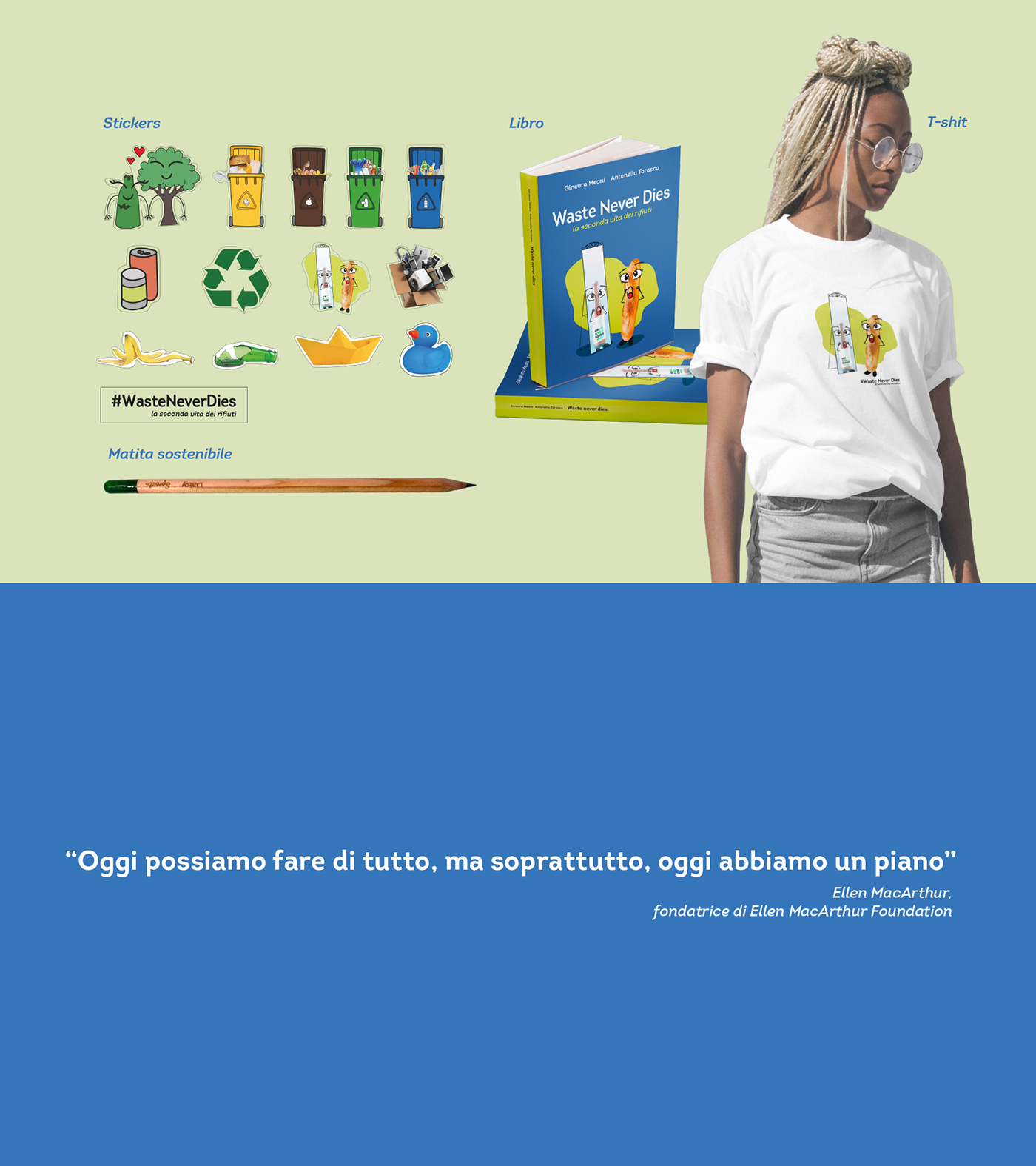 book circular economy graphicdesign green inspiration Layout waste