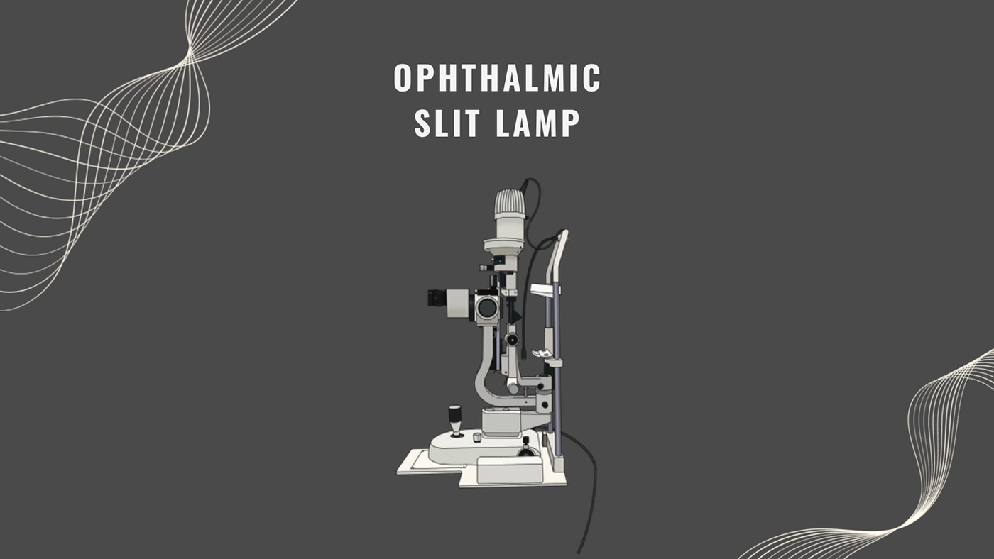 machinery equipment doctor Health ophthalmology ILLUSTRATION  Digital Art  Procreate digital illustration eye