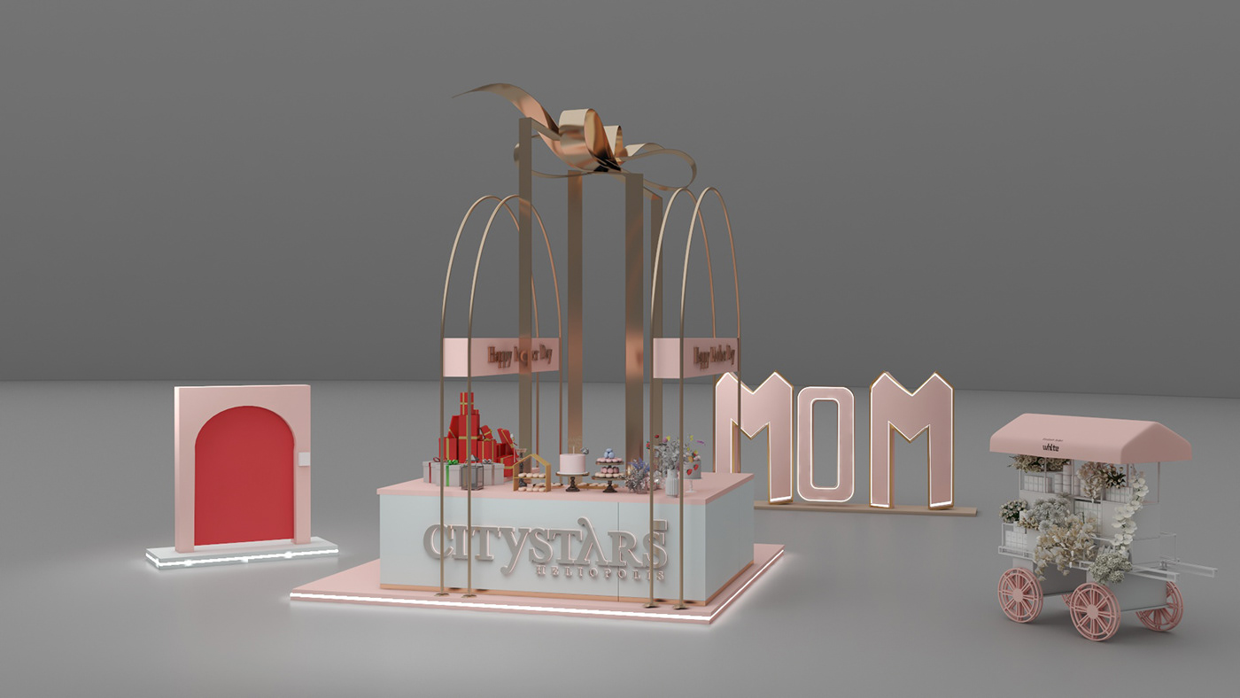 booth citystars gift Love mom mother Mother's Day present rose souvenir