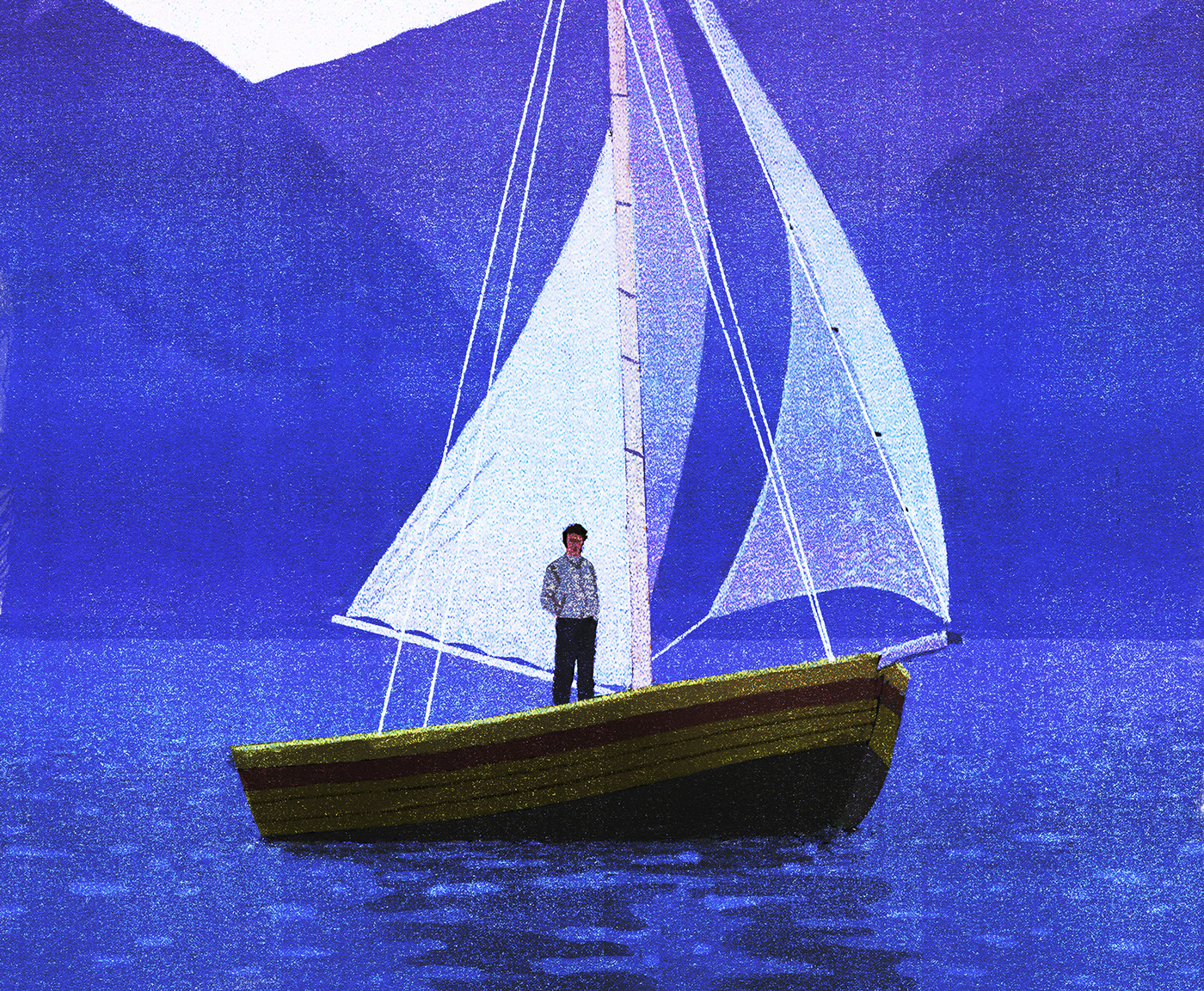 barco chile ilustracion Ocean