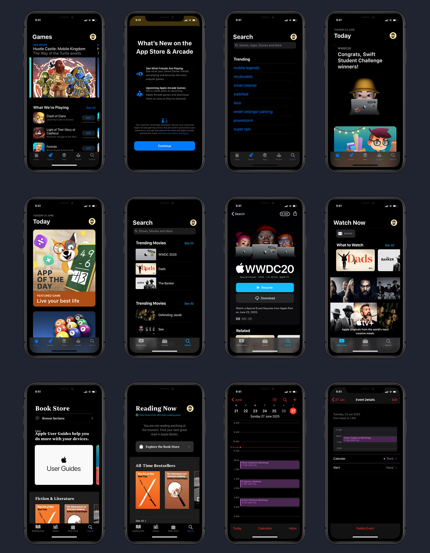 app kit ios kit ios14 iphone kit mockups prototype UI wireframe