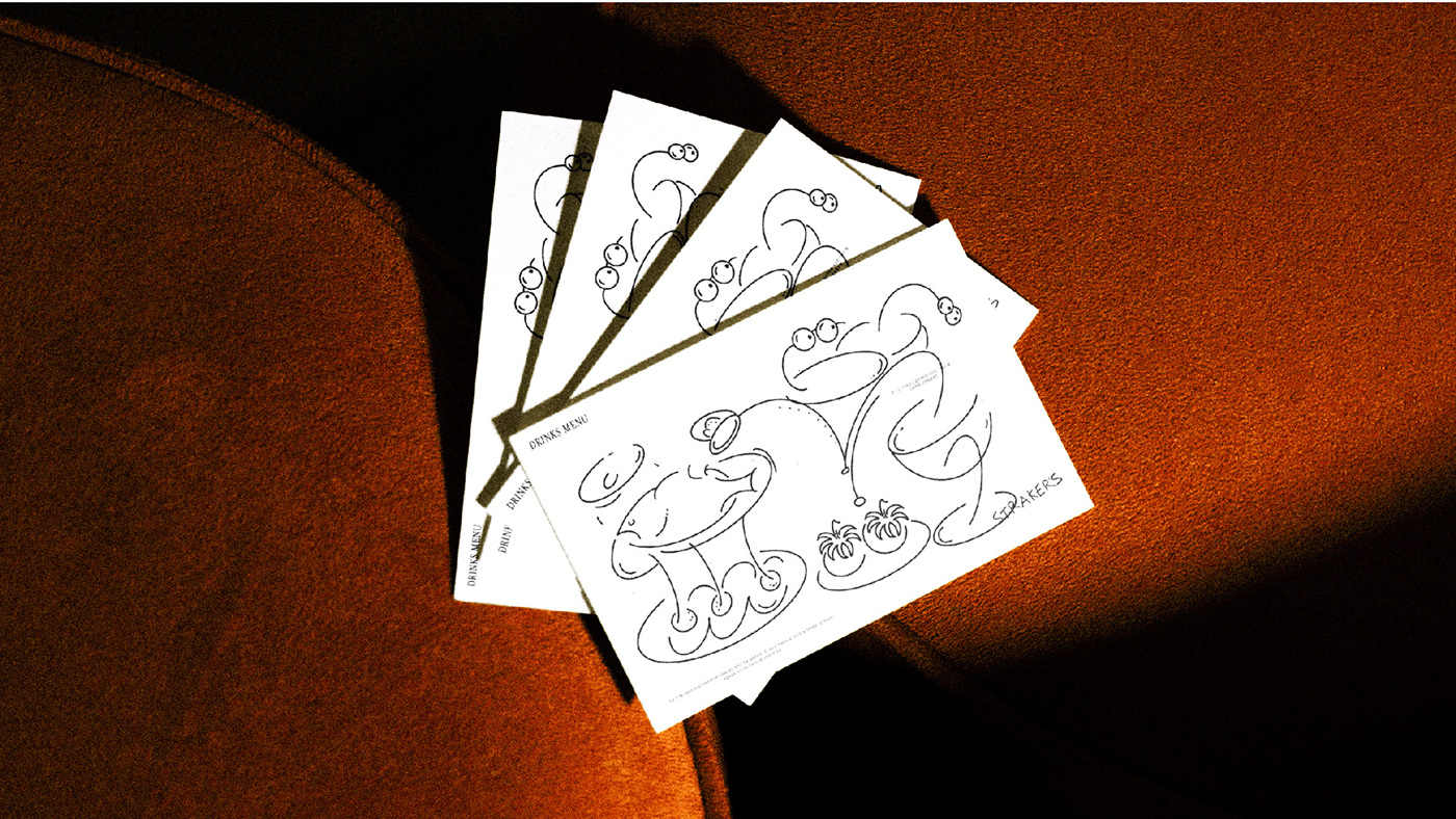 brand identity hand drawn illustration menu merchandise restaurant cafe coffee shop thomas straker