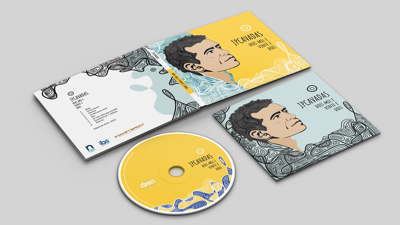 album artwork Booklet CD cover graphic design  illustrations