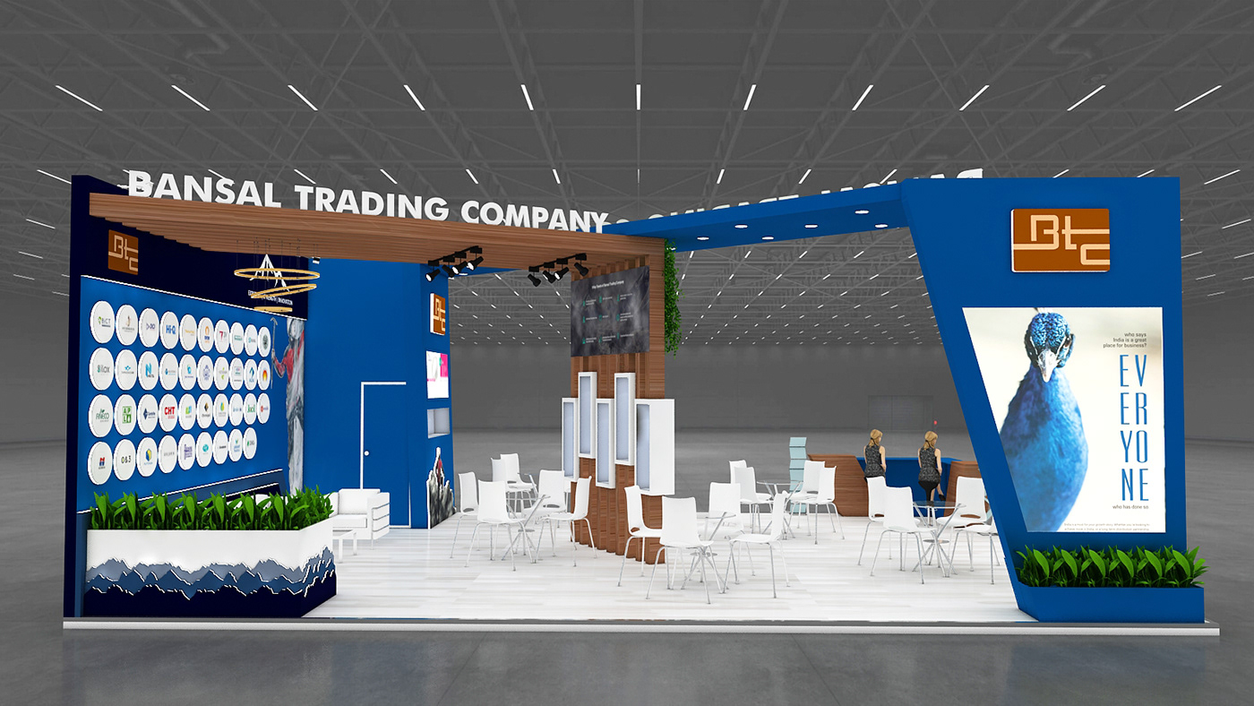 3 side open stand 3 side open stall Exhibition Design  exhibition stand booth design Exhibition Booth Exhibition Stand Design exhibition stall design booth Stand