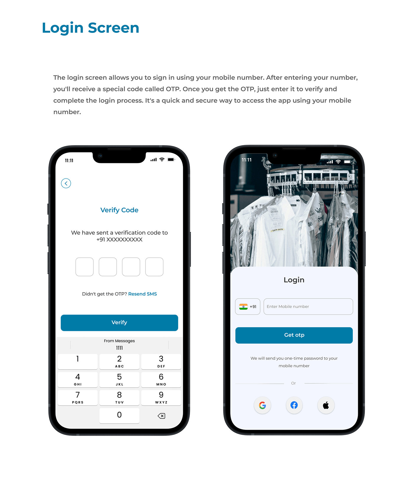Figma ui design UX Research Mobile app Case Study user experience UI/UX laundry app user interface app design