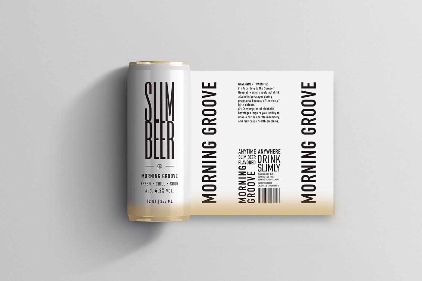 beer Packaging graphic design  branding  beverage typography   color simplicity minimal adobeawards