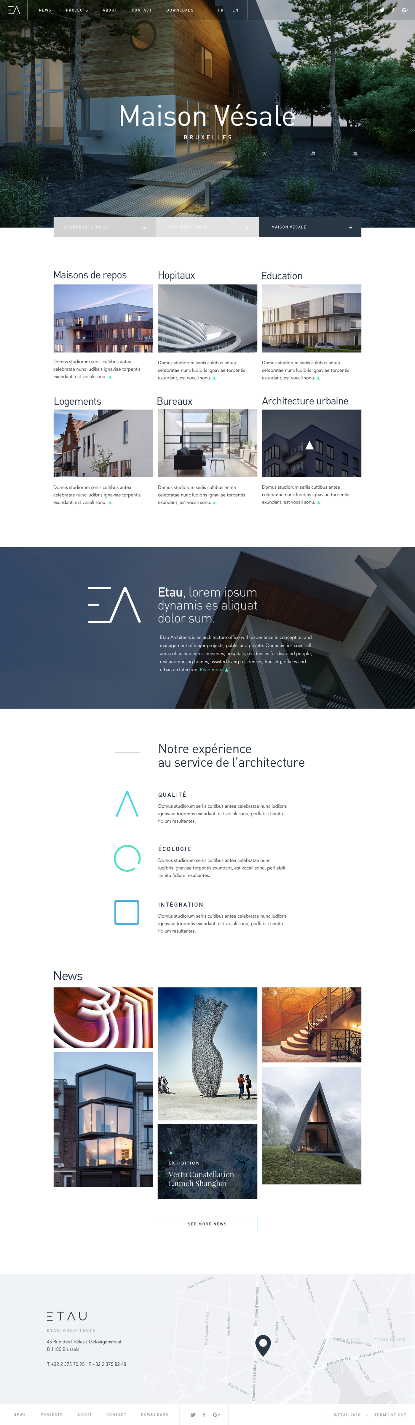 architects Website immo real estate plans branding  Logotype
